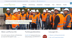 Desktop Screenshot of meierpartner.ch